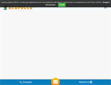 Tablet Screenshot of campingacapulco.com